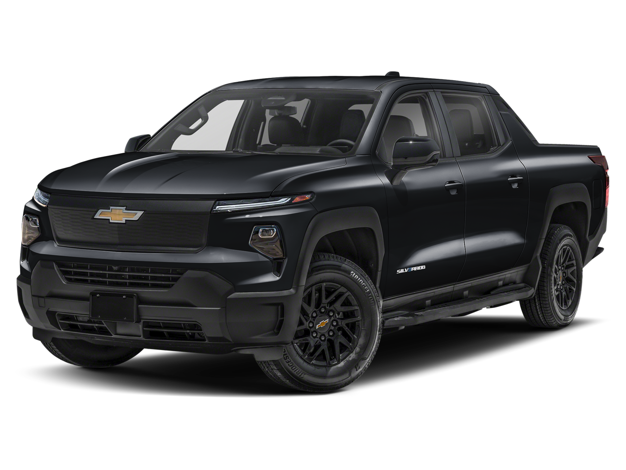 2024 Chevrolet Silverado EV RST in Summit White — front three-quarter view