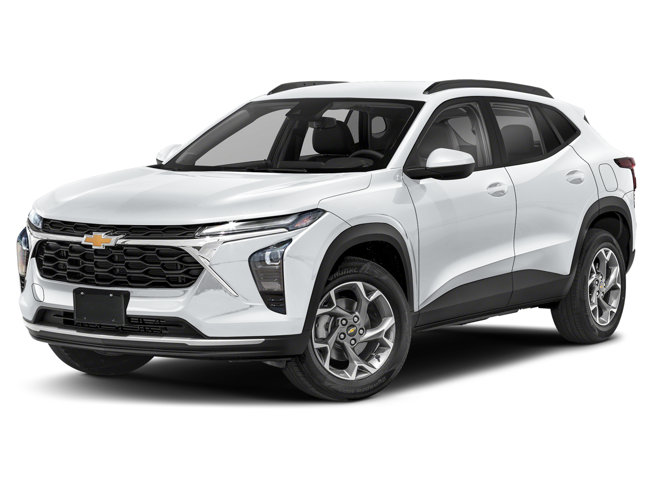 2026 Chevrolet Trax 1RS in Mosaic Black Metallic — front three-quarter view